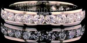 Solid Gold Eternity Band