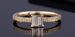 Two Baguette Diamond Ring