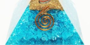 Turquoise Firoza Orgone Pyramid