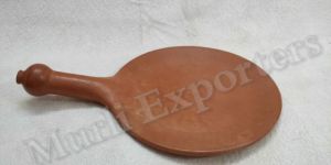 Terracotta Chapati Tawa with Handle
