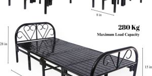 Sahni Portable Iron Bed