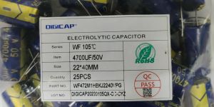 4700 MFD 50 VDC Capacitors
