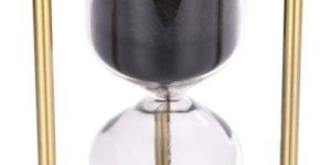 Vintage Brass 15 Minute Sand Timer