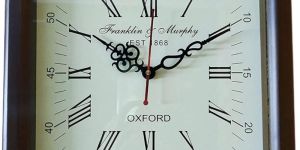 Wooden Square Unique Wall Clock