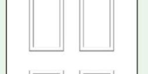 Primer Coated Solid Wooden Door