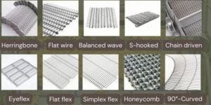 Stainless Steel Food Processing Conveyor Belt