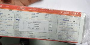 Thermal Paper Boarding Pass