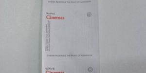 Thermal Paper Cinema Tickets