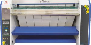 single roller-electric starch spray saree polishing machine