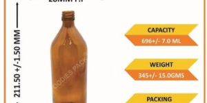 680ml Ultra Asava Glass Bottle