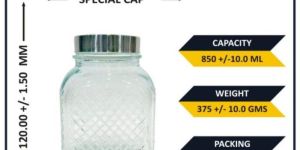 Glass Fancy Jars