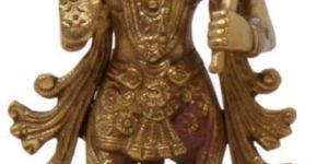 Brass Hanuman Statue