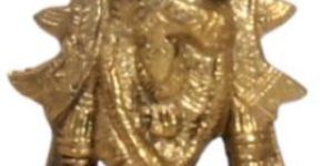 Brass Krishna Statue