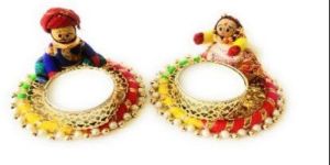 Raja Rani T Light Holder