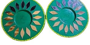 Round Diya Holder