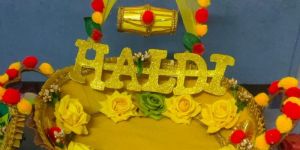 Stainless Steel Haldi Platter