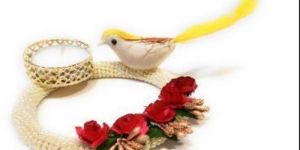 White T Light Holder