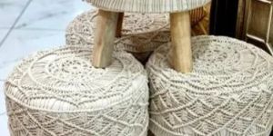 Macrame Stool