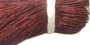 Polyester Maroon Kasab Zari Thread