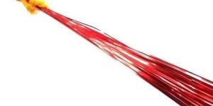 Red Mukaish Zardozi Strips