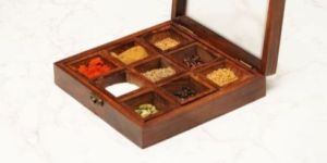 Wooden Spice Boxes