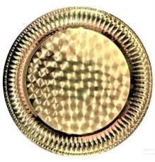 Round Brass Plate