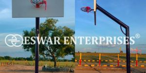 Outdoor Basketball Pole