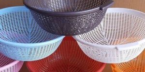 Round Multipurpose Plastic Basket