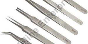 Stainless Steel Tweezers Set