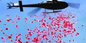 Flower Dropping for Event and Wedding