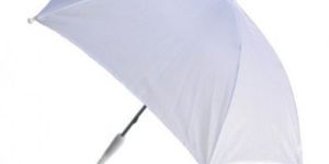 Plain White Umbrella