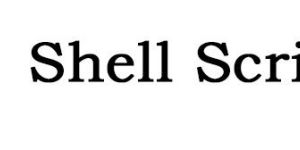 Shell Scripting Online Training