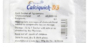 Cholecalciferol 60000 IU Sachet