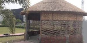 Round Bamboo Gazebo