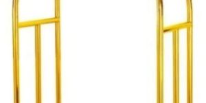 Stainless Steel Hotel Luggage Trolley