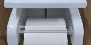 Wall Mounted Plastic Toilet Roll Dispenser