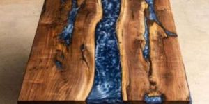 Epoxy Resin Center Table