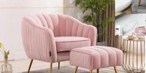 Pink Single Seater Couch