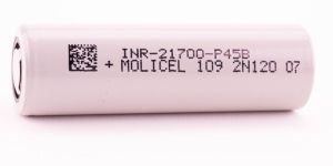 Molicel INR21700 P45B 4500mAh Lithium-Ion Battery (10C), for Vehicles