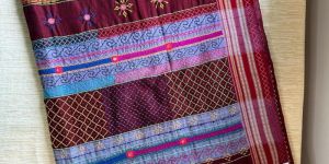 Lambani Hand Embroidery Pure Handloom Ilkal Saree