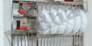 Deluxe 38x36 Inch Stainless Steel Kitchen Rack