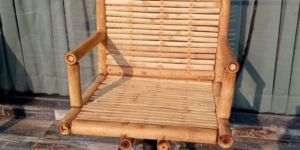 Bamboo Revolving Chair