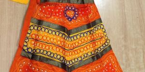 Kids Radha Rani Mirror Work Gopi Dress