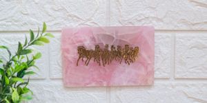 Rose Quartz Wall Hanging