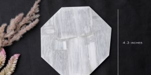 Selenite Coaster