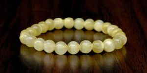 Yellow Selenite Crystal Bracelet