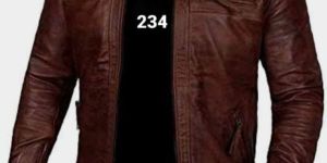 Stylish Party Wear Mens Leather Jacket