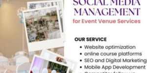 Social Media Management for Event Venue Services