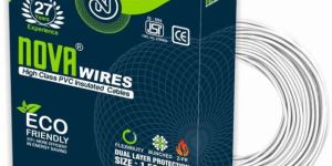 1.5 Sq Mm Nova Wires White High Class PVC Insulated Cables