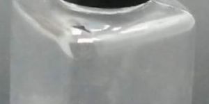 30 Ml Square Black Cap PET Bottles